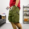 Shorts pour hommes été Harajuku multi-poches militaires Camo Cargo Pants Vêtements pour hommes Vêtements de rue japonais Pantalons décontractés tactiques de haute qualité 230425