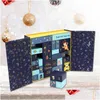 Christmas Decorations 2022 Advent Calendar Box Diy Paper Gift Boxes Countdown 24 Ders Cabinet Gifts For Girl Boy Friends Navidad 211 Dhwdd