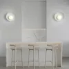 Lâmpada de parede Nordic LED Sconce Teto Dupla Propósito Luz com Vidro Blub para Quarto Cabeceira Sala de Estar Corredor Estudo