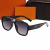 Designer-Sonnenbrillen für Männer und Frauen, Ganzglas-Spiegel, All-Style-Druckbuchstaben, entspiegelte, polarisierte Gläser, UV400