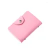 Storage Bags 1pc 24 Bits ID Card Wallet Cash Holder Organizer Case Pack Business Passport Bank Package Bag