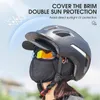 Utomhushattar West Cykling Sun Protection Cykel Cap Summer Cool Balaclava Bike Motorcykel Face Cover Antiuv Vandring Fiske Travel Sports Hat 230425