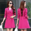 Women's Trench Coats Hoge Kwaliteit Herfst Nieuwe High Fashion Brand Vrouw Classic Double Bedeed Geul Waterdichte Regenjas Business