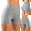 Aktive Shorts, einfach, Yoga, schmal, hohe Taille, einfarbig, Sport, schweißabsorbierend für