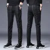 Männer Hosen Männer Frühling Herbst Modemarke Japan Stil Vintage Gestreifte Baumwolle Leinen Gerade Männliche Casual Street Wear Hosen
