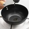 Pans Wok Pan Gas Stove Nonstick Frying Induction Hob Household Cooking Pot Wooden Kitchen Cookware Small Traditional