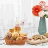 Geschirr-Sets, Desktop-Dekoration, Körbe zum Servieren von Brot, mexikanisches Geschenk, Poly-Weidengeflecht, Party-Topper, gewebt