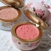 Blush fleur dieux en relief Blush violet Rouge nu naturel Monochrome Rouge mat correcteur marque privée maquillage fard à joues 231124