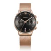 Avanadores de pulso Onola Luxury Top Brand Watch for Men Wateropers impermeável Dial Metal Metal Men's Quartz Watchwatch Simple Business Mens Reloj Hombre