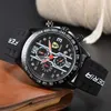 Wristwatches Ferrar Wrist Watches for Men 2023 New Mens Watches All Dial Work Quartz Watch High Quality Top Luxury Chronograph Clock Fashion