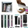 Hair Straighteners High Quality Straightener Plasma Straightening Beauty Portable Clip On Curling Iron Drop Delivery Products Care Sty Dhqrl