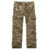 Pantalon Homme Salopette Homme Pantalon Cargo Armée Droite Multi-poches Baggy Long Pantalon Casual Streetwer Pantalon Tactique Homme Pantalon Homme 230425