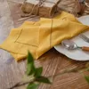 Table Napkin 4pcs Wedding Decoration Linen For Food Tablecloth Christmas Fabric Dishcloth Towel Handkerchief Kitchen Supplies