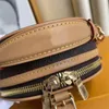 Mini Petite Boite Chapeau Sacs à bandoulière ronds pour femmes avec bracelet en cuir réglable Original Cowhidw Trim Toile Messenger Pochette Sacs à bandoulière Dropshipping