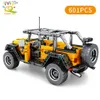 Blocs HUIQIBAO 601 pièces tout-terrain véhicule bloc de construction retirer voiture briques Tech MOC créatif mécanique ville enfants jouet pour garçon T230425