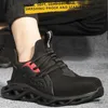 Boots Work Sneakers Men Indestructible Shoes Safety With Steel Toe Cap PunctureProof Male Security Protective 231124