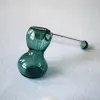 Pyrex verre brûleur à mazout tuyaux fumer pipe main tabac outil accessoires Dab Rig gourde cuillère forme outils colorés brûleurs Sw81 LL