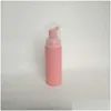 Butelki do przechowywania słoiki 30ps 60 ml różowa plastikowa pompa z pianką napędową puste kosmetyczne rzęsy butelki szampon Dozownik mydła z gol dhewk