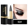 Matte Eyeliner Waterdicht Sneldrogend Dikke zwarte eyelinercrème Eyeliner Oogmake-up Beginner Gemakkelijk te verwijderen oogschaduwpen