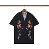 Новые дизайнерские рубашки Пляжные шорты Мужская мода Гавайская рубашка для боулинга с цветочным принтом Повседневные рубашки Мужские брюки с коротким рукавом Разнообразная классическая рубашка m-3xl