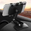 Support de téléphone de voiture de tableau de bord 360 degrés supports de téléphone portable rétroviseur pare-soleil dans le support de Navigation GPS de voiture