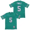 Film oövervinnbar 83 Vince Papale Football Jersey Film High School Breattable Pure Cotton College Stitched Green Team University Pullover For Sport Fans Men Sale