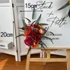 Dekoratif Çiçekler Düğün Düzenlemesi Partisi Tören Resepsiyonu için Yapay Çiçek Çiçek Zemin Hoş Geldiniz Tabela Dekorasyon Po Props Dekor