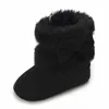 Bottes hiver né bébé coton chaussons semelle antidérapante enfant en bas âge garçons filles premiers marcheurs infantile chaud polaire chaussures neige caoutchouc