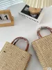 New 2 Size Women Raffia Totes Handbags Womens Handbag Designer Tote Luxurys Designers Bags Shoulder Bags Crossbody Bag Purses