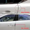 4PCS Koła samochodowe Listwa Ochrona Ochrony Pasek Zakładki Uniwersalna zderzenie bariery zabezpieczające drzwi Auto Auto Accessories Zewnętrzne