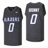 High School Bronny Sierra Jame Jerseys 0 Basketball Mans Moive University Pullover For Sport Fans Brodery and Sewing Alternative Black Team Breattable Hiphop