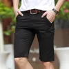 Shorts pour hommes Shorts d'été pour hommes Shorts 100% coton Hommes de haute qualité Casual Business Social Bermudes Shorts pour hommes Hombre Demi-pantalon 230425