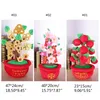 Other Event Party Supplies Party Favor Spring Festival Mascot Ornament Wedding Po Props Peach Orange Fortuna for Doll Chinese Year House Gif N84C 230425