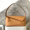 Luxurys gerçek deri hobo bulmacalar çanta bayan kavrama crossbody baguette çanta tasarımcısı çanta omuz tote undercand çanta erkek lady yaz elyafı hızlı çanta