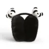 Ear Muffs Ear Muffs New Panda Earmuffs 2023 Autumn Innovative Cute Plush Soft for Girl Woman Christmas Present R231009 Drop Delivery F DHTQO