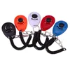 Pet Bark Deterrents Dog Clicker Adjustable Sound Key Chain Wrist Strap Puppy Dog Cats Pets Trainings Click Deterrents Dog Clicker3693159