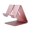 Aluminum Metal Stander Mobile Phone Tablet Desk Holder For iPhone 15 14 13 12 Mini 11 Pro Xr Xs Max iPad Mini 6 Samsung S22 S21 S30 LG XiaoMi OPP Huawei Smartphone