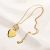 Conjunto de jóias 2023 18k ouro neckalces brinco conjunto feminino amor gargantilha pingente colar primavera novos brincos alto sentido festa de casamento conjunto de jóias atacado