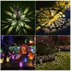 Lâmpadas de gramado Luz de jardim ao ar livre LED LED Solar Lawn Light Solar Flame Lights Lights Plug-In Led Lawn Lawn Lamp Putwway Patio Decor Iluminação Q231125