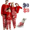 Tenues assorties pour la famille Ensemble de pyjamas assortis pour la famille de Noël Ours polaire Père Mère Enfants Pyjamas pour chiens Maman et moi Vêtements de pyjama de Noël TopsPants 231124