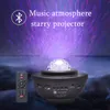 Starry Projector Night Light Lampe de projection pour chambre à coucher, USB Starlight, Bluetooth Speaker Remote, Star Galaxy Light, Sky Light ripple, cadeau fête vacances camping