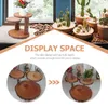 Dinnerware Sets Cupcake Stand Display Decorative Tier Wooden Dessert