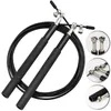 Jump Ropes Metal Handle Weight Skip Rope Jump Rope Crossfit Speed ​​Fitness Equipment Training Professional Rostfritt stål Tråd Gym Sport P230425