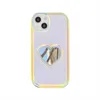 Custodia per cellulare Ins Cute 3D Love Heart per iPhone 13 Pro Max 12 11 Pro 12Pro 13Pro 11Pro Max Custodia in TPU elettrolitico trasparente di lusso AA220326