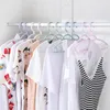 Hangers 10pcs Portable Cute Clothes Hanger Kid Baby Coat Plastic Hook Household Kids Pants For