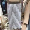 Skirts Gate 2023 Spring Women S Clothing Fashionable Sparkling Sequins Elastic Waist