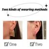 Stud Fashion Statement Earrings For Women Gold Color Tassel Long Earring Female Pendant Jewelry Accessories Valentine s Day Gifts 230424