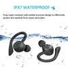 Hörlurar Earhook Wireless Bluetooth Headset HD Call Waterproof Hi-Fi Air Air Stereo Running Headset Free Frakt