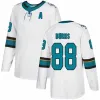 88 Brent Burns Reverse Retro Jersey 65 Erik Karlsson 39 Logan Couture 28 Timo Meier 48 Tomas Hertl Maglie da hockey del ritorno al passato