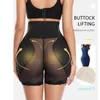 2023-Donne Intimo elasticizzato e modellante Donne BuLifter Hip Enhancer Shaper Mutandine Body Pad Biancheria intima sexy Boyshorts Shapewear